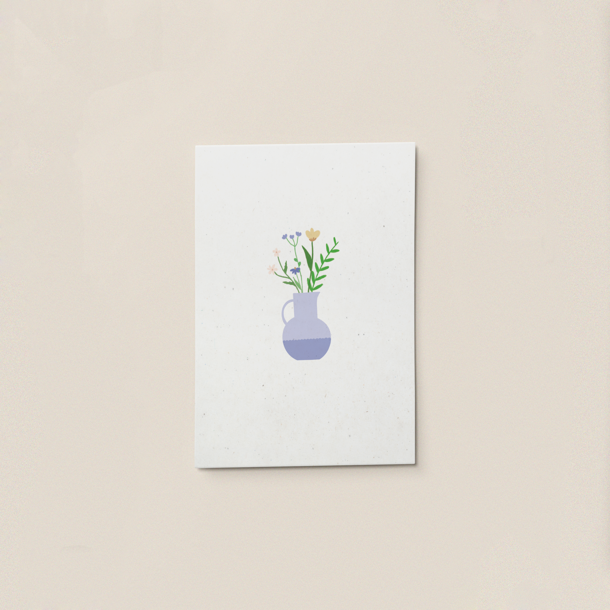 Kaartje | BLOEMEN IN VAASJE