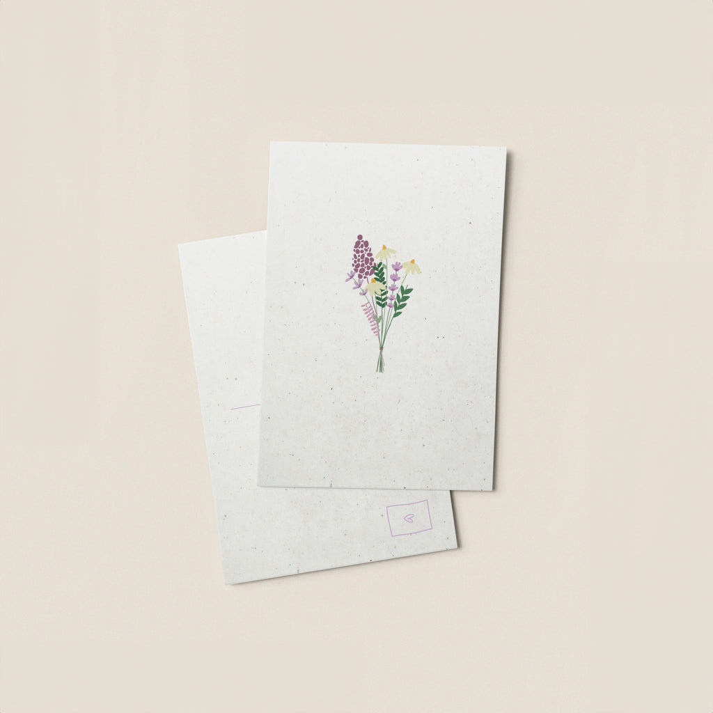 Kaartenset | BLOEMEN | 5 stuks