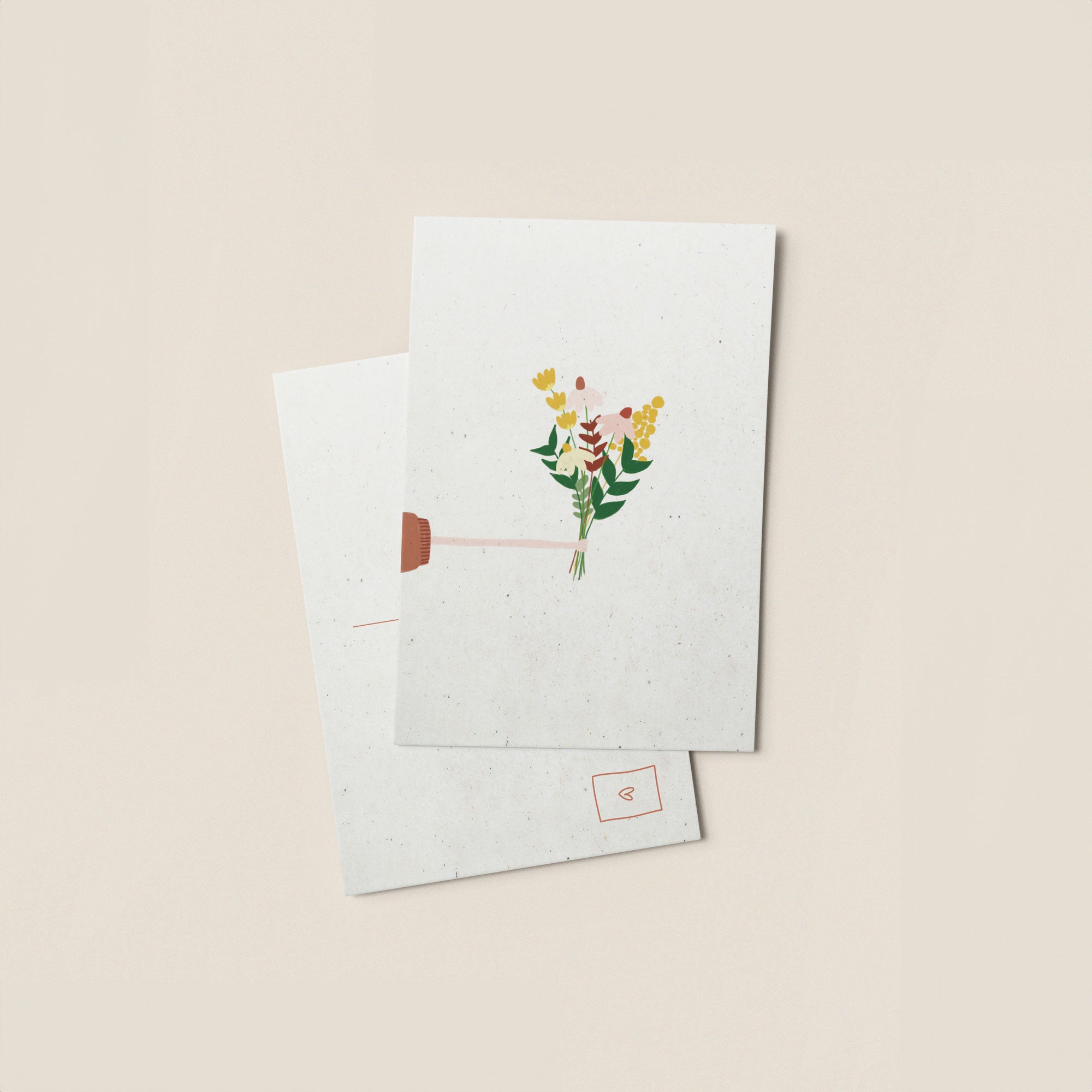 Kaartenset | BLOEMEN | 5 stuks