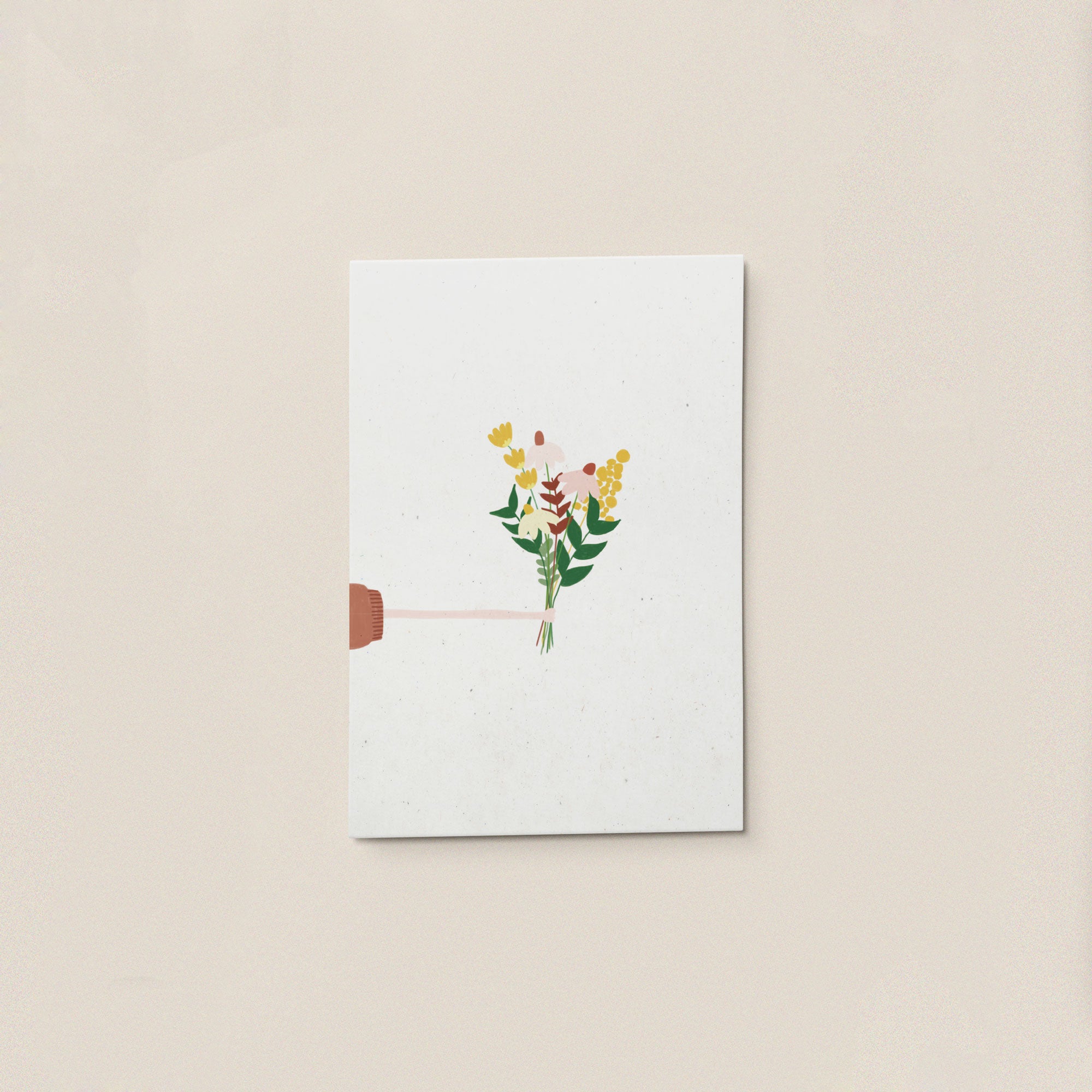 Kaartje | HANDJE VOL BLOEMEN