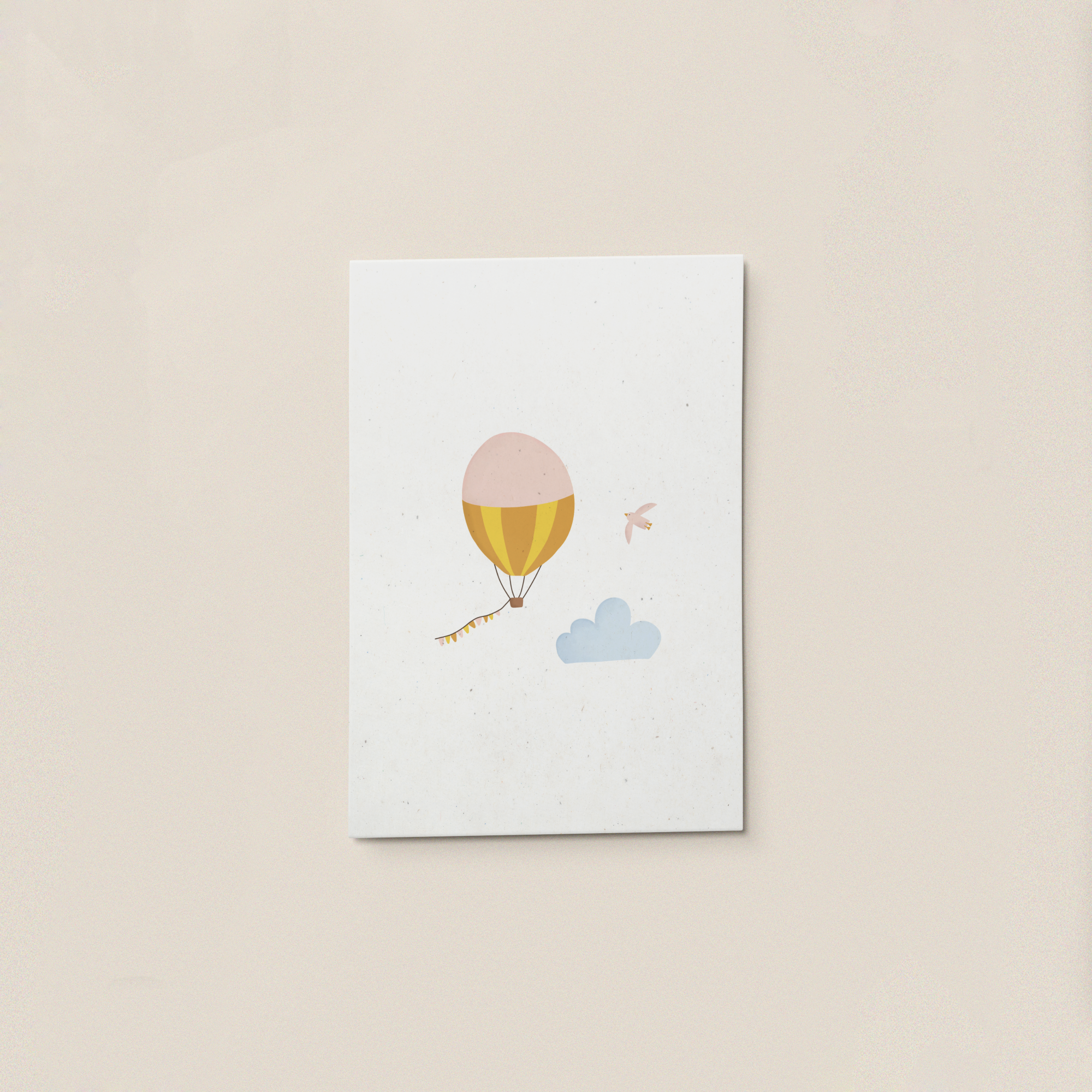 Kaartje | IN DE WOLKEN