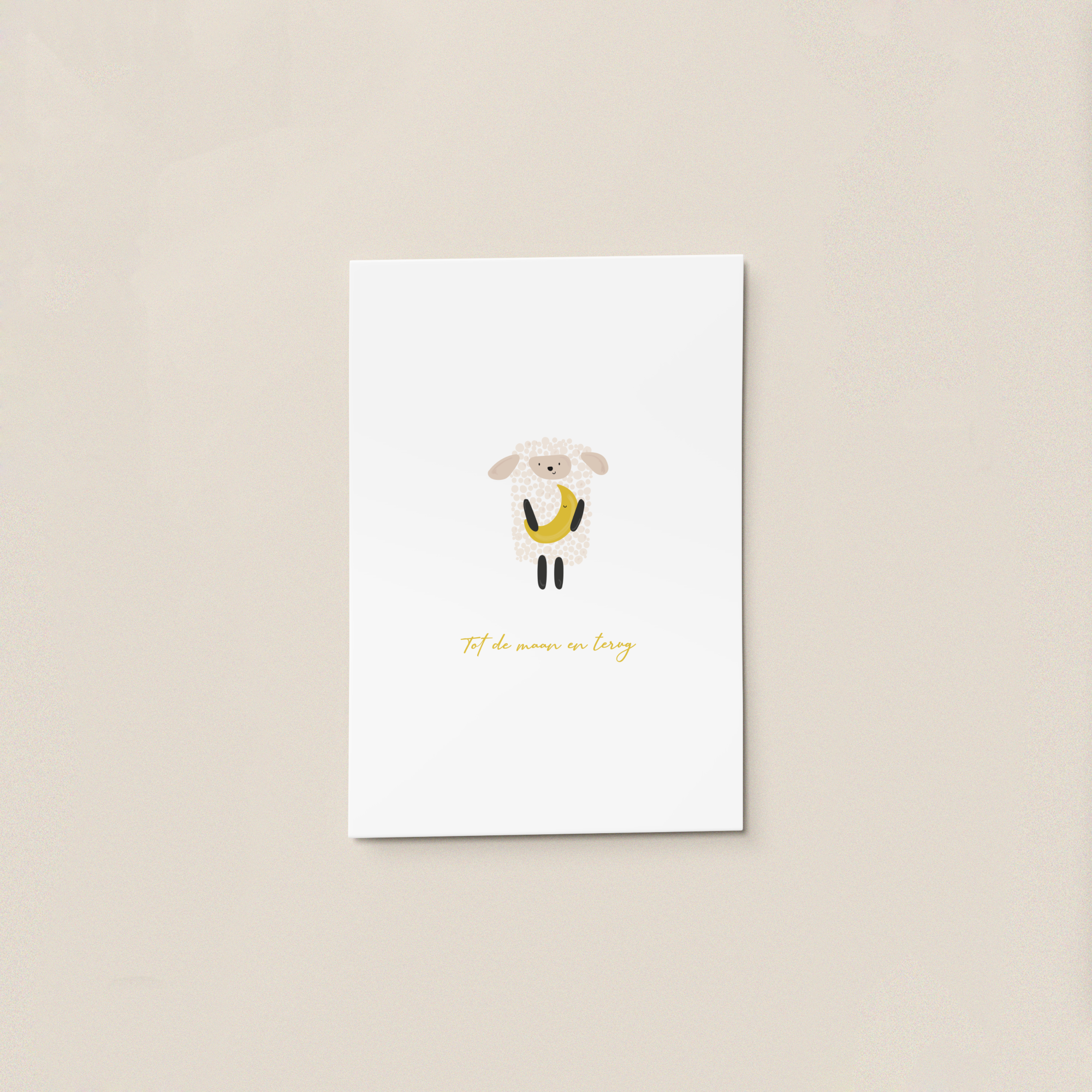 Kaartje | TOT DE MAAN