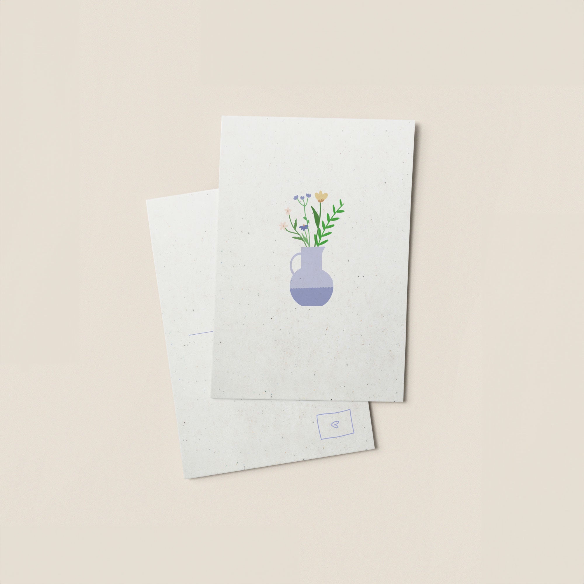 Kaartenset | BLOEMEN | 5 stuks