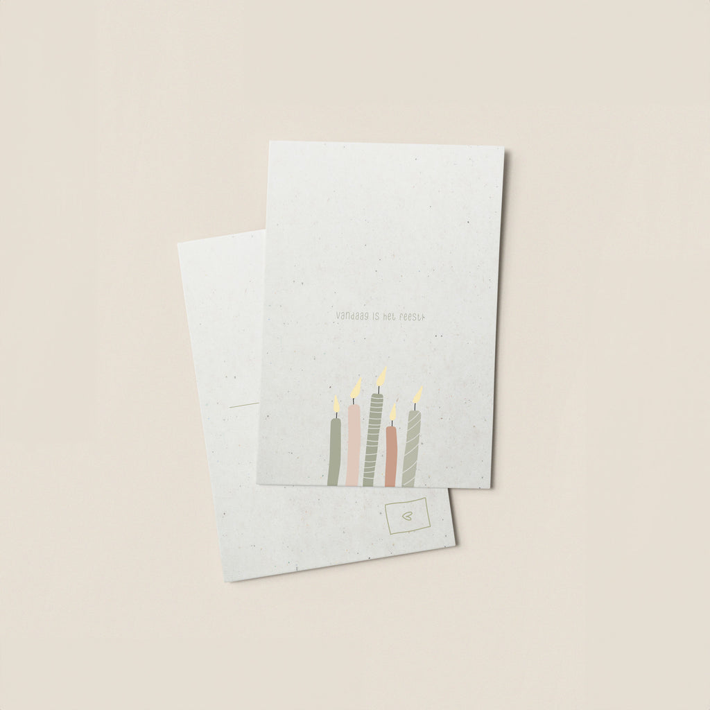 Kaartenset | FEEST | 5 stuks