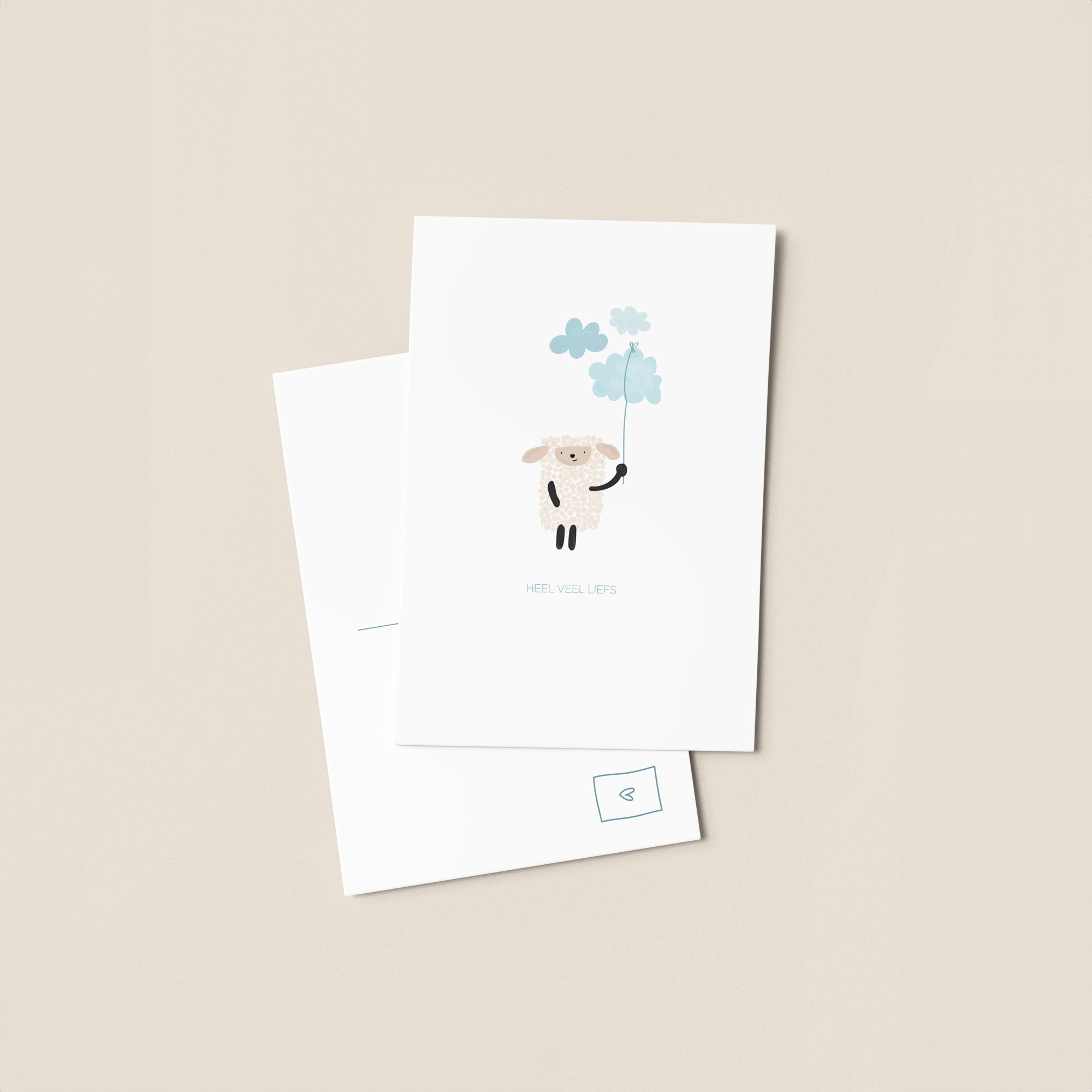 Kaartje | SCHAPENWOLKJES